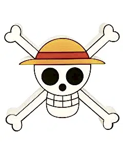 One Piece Skull Lamp Figür