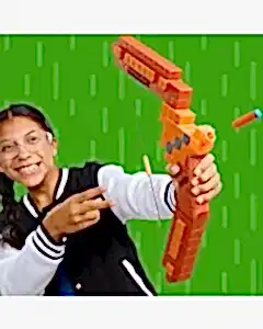Nerf Minecraft Bow Dart Blaster G1120