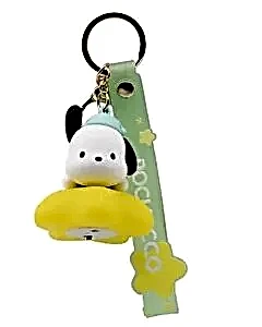 Hello Kitty ve Arkadaşları Işıklı Anahtarlık Pochacco