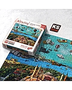 Ks Games Migration Routes Hagia Sophia 2000 Parça Puzzle