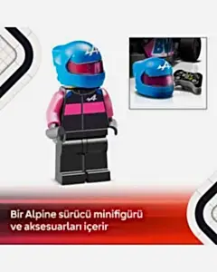 LEGO Speed Champions BWT Alpine F1 Team A524 Yarış Arabası 77248