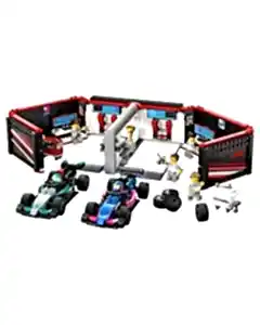 LEGO City F1 Garajı ve Mercedes-AMG ve Alpine Arabaları 60444