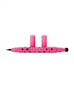 Lukky 2'si 1 Arada Yıldız Baskısı ve Eyeliner