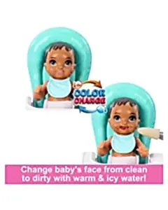 Barbie Bebek Bakıcılığı Oyun Seti HTK34