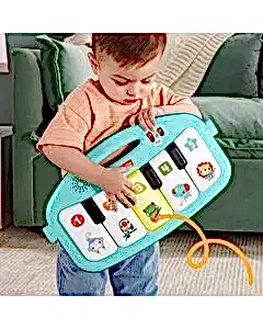 Fisher Price'tan Neşeli Hayvanlar Piyanolu Jimnastik Merkezi HWY49