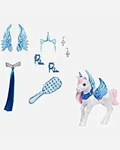 Barbie Mavi Saçlı Prenses Bebek HRR16