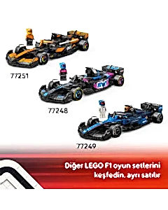 LEGO Speed Champions MoneyGram Haas F1 Team VF-24 Yarış Arabası 77250