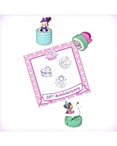 Polly Pocket Polly 35th Birthday Partytime Stamper HWP20
