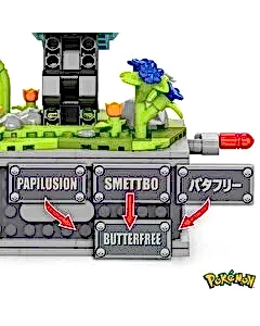 Mega Pokemon Kinetik Butterfree HKT22