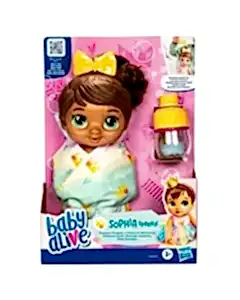 Baby Alive Bebeğimler Şampuan Eğlencesi Esmer F9120
