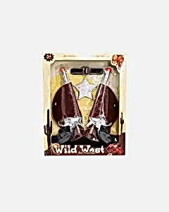 İkili Kovboy Tabanca Seti