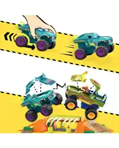 Mega Hot Wheels Mega Wrex Di̇nozor Kemi̇kli̇ Aksi̇yon Sahası