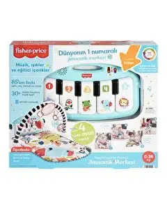 Fisher Price'tan Neşeli Hayvanlar Piyanolu Jimnastik Merkezi HWY49