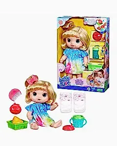 Baby Alive Bebeğimle Eğlenceli Meyveli Yudumlar Sarışın F7356