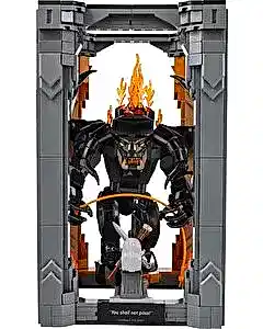 LEGO Icons Yüzüklerin Efendisi: Balrog Kitaplık Dekoru 10367
