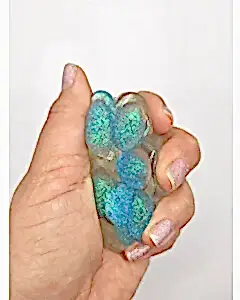 Işıklı Şeffaf Pati Squishy