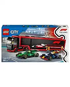 LEGO City RB20 ve AMR24 F1 Arabalı F1 Kamyonu 60445
