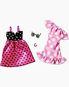 Barbie'nin Kıyafet Koleksiyonu İkili Paketler HYV04