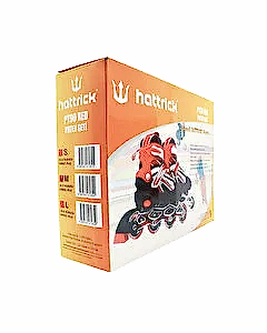 Hattrick PT 90 Kırmızı Paten M 34-37