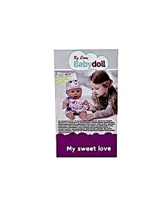Babydoll My Sweet Love Bebek Mor Tulumlu