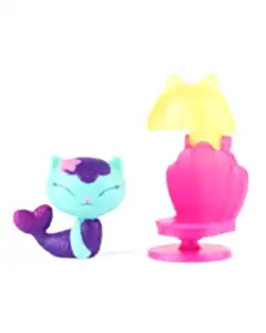 Gabby’s Dollhouse Mercat & Spa Chair Figür ve Aksesuar Seti