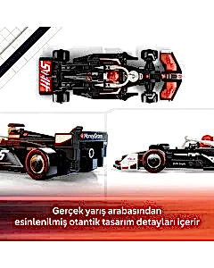LEGO Speed Champions MoneyGram Haas F1 Team VF-24 Yarış Arabası 77250