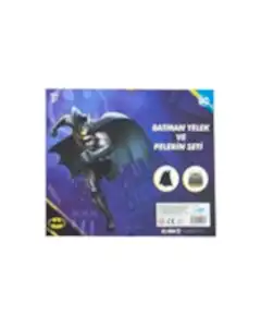 Batman Yelek ve Pelerin Seti