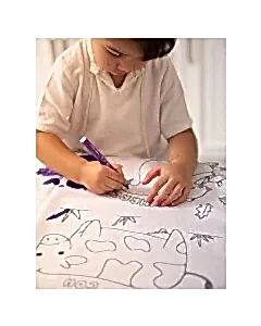 Matrax Oyuncak Boyama Halısı ve 12'li Boya Kalemi Seti