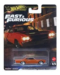 Hot Wheels Hızlı ve Öfkeli Premium Arabalar 1970 Custom Plymouth Roadrunner JBL87