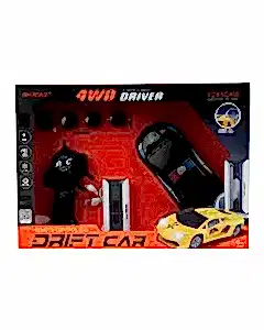 Şarj İstasyonlu Uzaktan Kumandalı Drift Siyah Araba