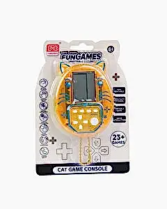 Nostaljik Tetris Oyun Konsolu Kedi Desen