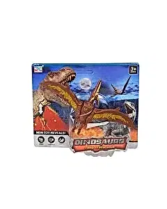 Pterosaur Dinozor Figür Kahverengi