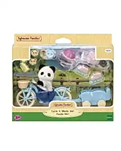Sylvanian Families Bisiklet ve Paten Seti Panda Kız