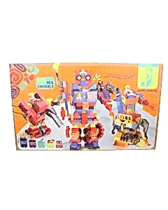 Transformer 4'ü bir Arada Blok Seti̇ 181 Parça