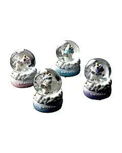 Mini Işıklı Unicorn Kar Küresi