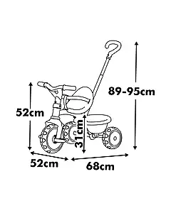 Smoby Be Move Üç Tekerlekli Bisiklet Bej