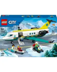 LEGO City Acil Hava Ambulans Uçağı 60465