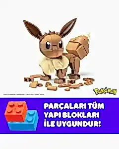 Mega Pokemon Yap ve Oyna Figürler Eevee HDL84