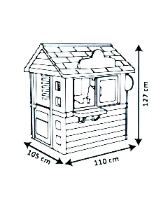 Smoby Life Playhouse Sweety Corner