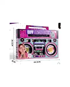 Renkli Boncuk ve İp Saç Bileklik Örgü Seti