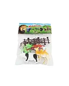 Poşetli 4 Parça Oyuncak Hayvan Seti