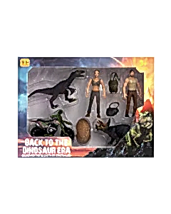 2'li Figürlü Motosikletli Savunma Seti