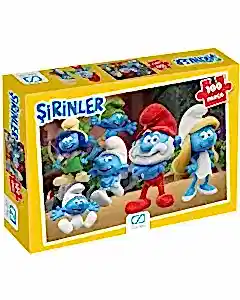 Şirinler Puzzle 100 Parça