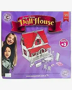 Ahşap Kırmızı Villa Ev