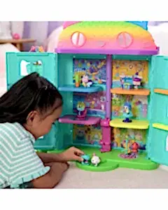 Gabby’s Dollhouse Pandy Paws & Rocket Ship  Figür ve Aksesuar Seti