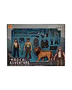 2'li Figürlü Aslanlı Savunma Seti