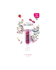 Lukky Çi̇lek Aromalı Simli Lipstick Mor