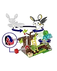 MEGA Pokemon Emolga ve Bulbasaur'un Ormanı HTH69