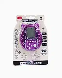 Nostaljik Tetris Oyun Konsolu Kedi Desen