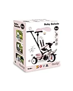 Smoby Baby Driver Pembe Üç Tekerlekli Bisiklet
